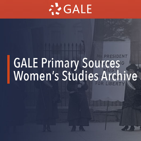 gale women's studies archive logo